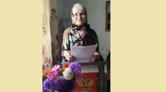 Старшее поколение клетнянцев голосует на дому