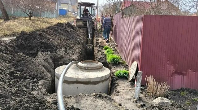В Почепе завершен капитальный ремонт сетей водоснабжения