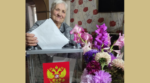 Старшее поколение клетнянцев голосует за будущее детей и внуков