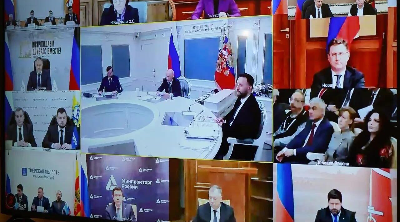 Егор Ковальчук принял участие в режиме видеосвязи с Президентом Российской Федерации