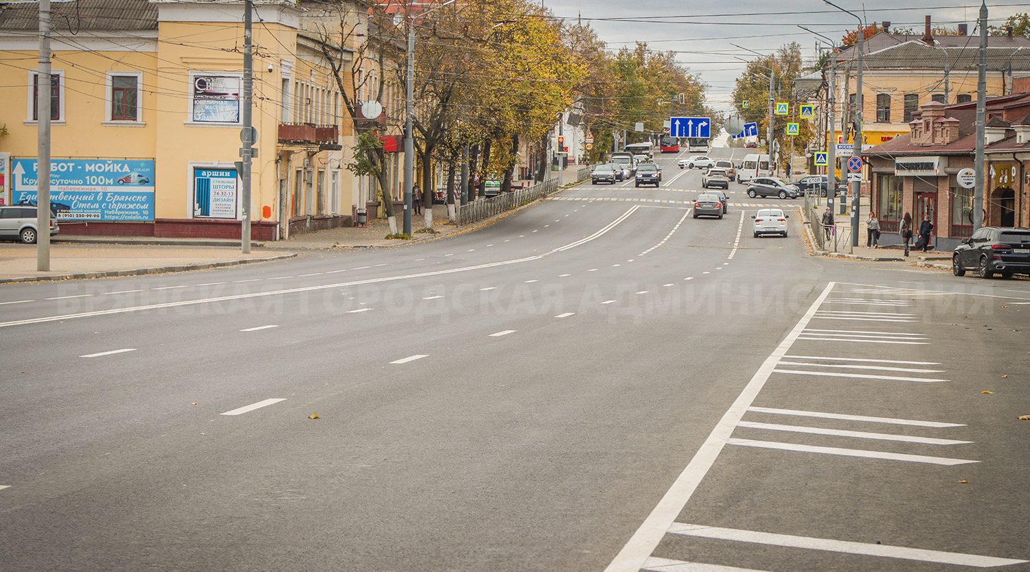 С начала года в Брянске отремонтировано 22 дороги