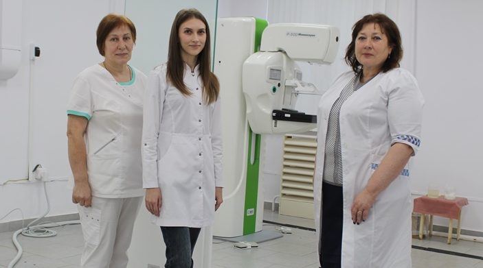 В Клетнянской  больнице в рентген-кабинете  установлен и работает  современный цифровой маммограф